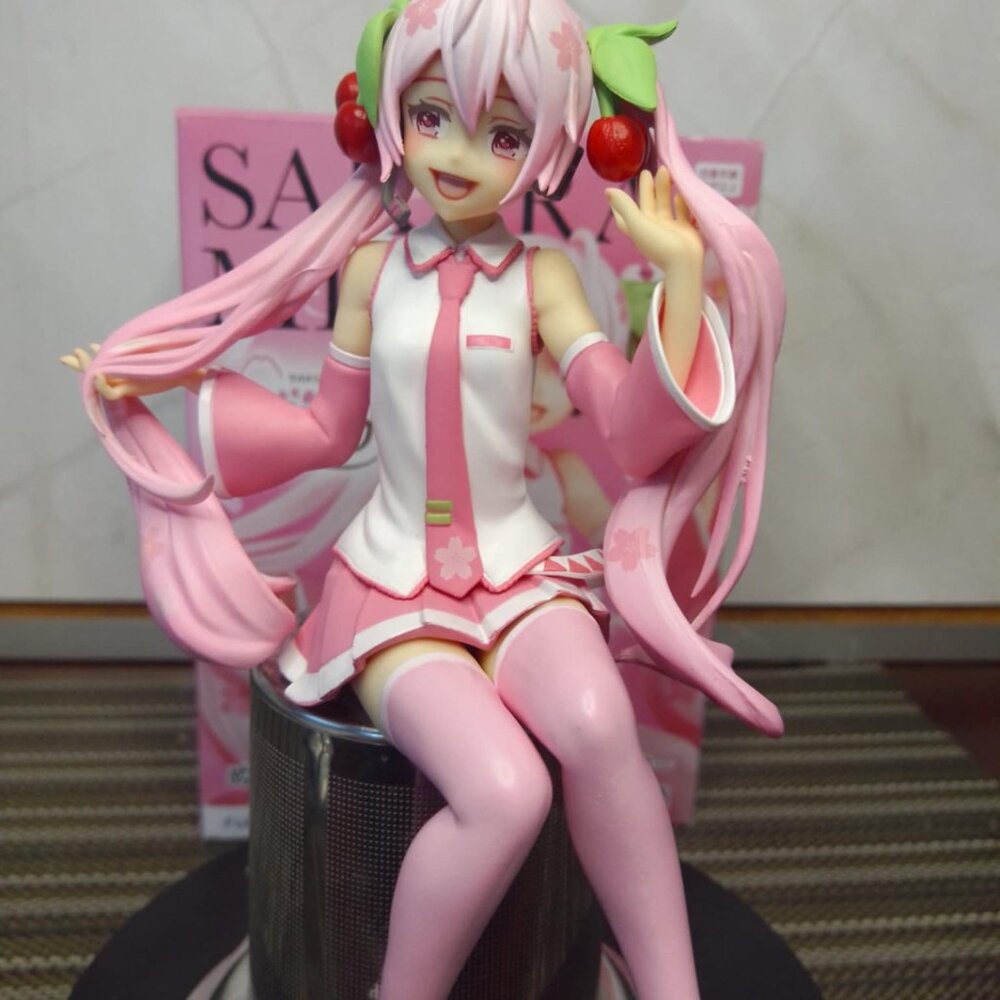 Sakura Miku Noodle Stopper Figure by Furyu - Japan Import - Anime Collectible